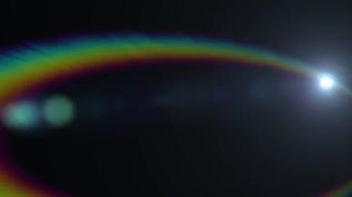 镜头光效自然七彩光晕效果通用炫光素材视频的预览图